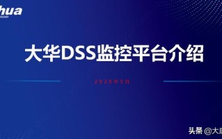 大华DSS智能监控平台介绍