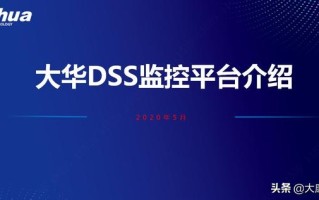 大华DSS智能监控平台介绍 大华DSS智能监控平台介绍