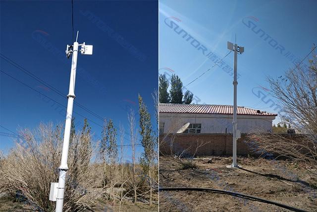 新疆北塔山23km远距离无线视频监控案例-第6张图片-深圳监控安装