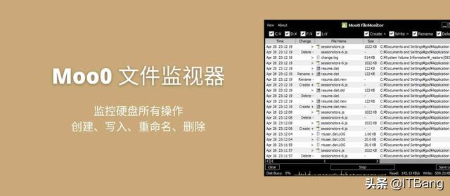 文件监视器 – 监控硬盘所有操作：创建、写入、重命名、删除-第1张图片-深圳监控安装