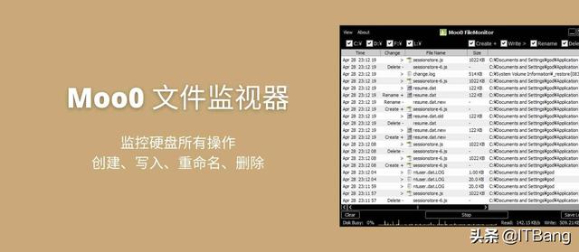 文件监视器 – 监控硬盘所有操作：创建、写入、重命名、删除-第1张图片-深圳监控安装