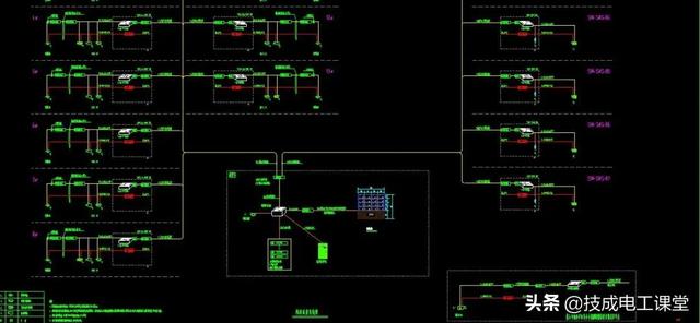 一套非常详细的弱电CAD系统图及大样图，收藏-第8张图片-深圳监控安装