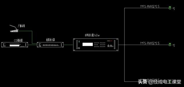 一套非常详细的弱电CAD系统图及大样图，收藏-第14张图片-深圳监控安装