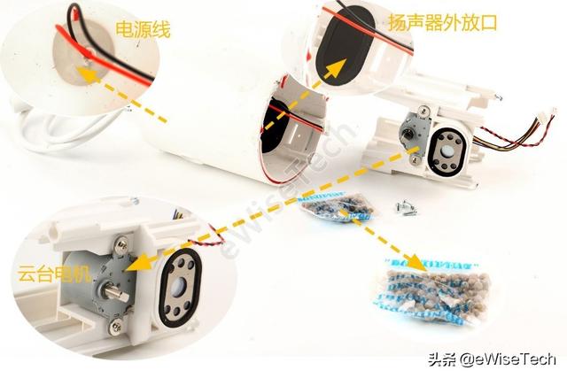 E拆解：无线网络摄像机，创米小白N4结构简单，还有这些国产芯片-第10张图片-深圳监控安装