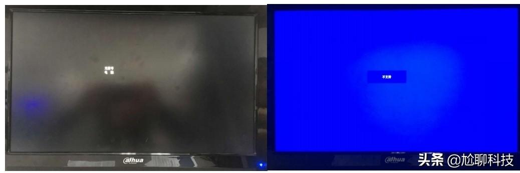 监控硬盘录像机接显示器，画面没任何反应是怎么回事呢？